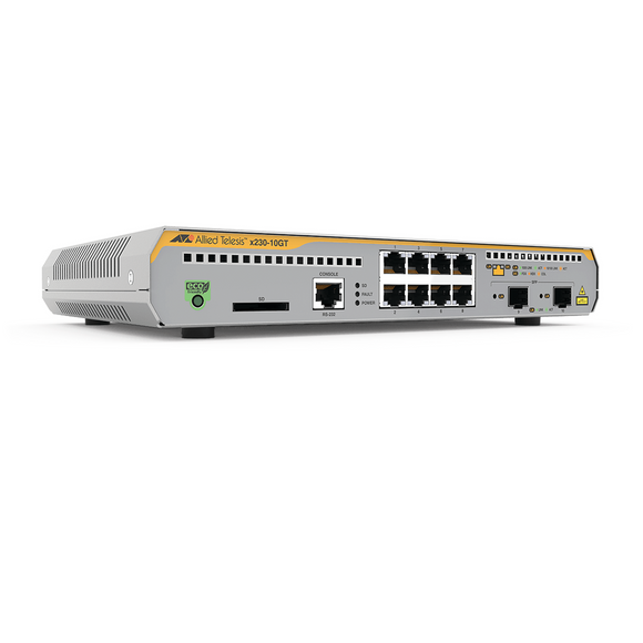 Switch Administrable Capa 3, 8 puertos 10/100/1000 Mbps + 2 puertos SFP Gigabit