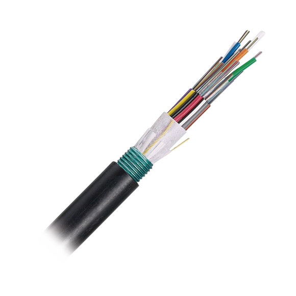 Cable de Fibra Óptica de 12 hilos, OSP (Planta Externa), Armada, 250um, Monomodo OS2, Precio Por Metro