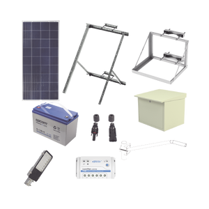 Kit de energía solar para alumbrado de 30 W