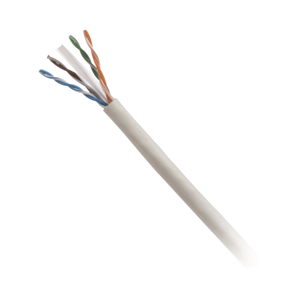 Bobina de Cable UTP 305 m. de Cobre, PanNet, Gris, Categoría 5e (24 AWG), PVC (CM), de 4 pares