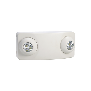 Luz DUAL LED de Emergencia/350lm/Uso Rudo/Montaje en pared o Techo/Batería de Respaldo Incluida