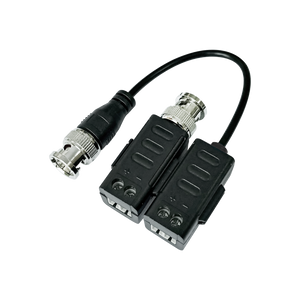 Kit de Transceptores (Baluns) con terminales tipo tornillo, TurboHD Hasta 4K / 5 MP / HD-TVI/HD-CVI/AHD/CVBS / Conector 100% COBRE / Con Cable RF Blindado