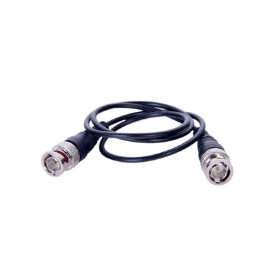Cable Coaxial Armado con Conector BNC (Video) / Longitud de 0.6 mts / Optimizado para Cámaras 4K / Uso en Interior