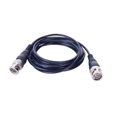 Cable Coaxial Armado con Conector BNC (Video) / Longitud de 2.2 mts / Optimizado para Cámaras 4K / Uso en Interior