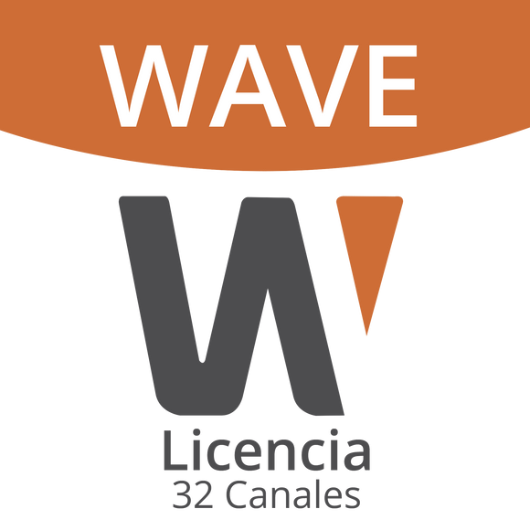 Licencia Wisenet Wave Para 32 Canales  de Grabador Hanwha