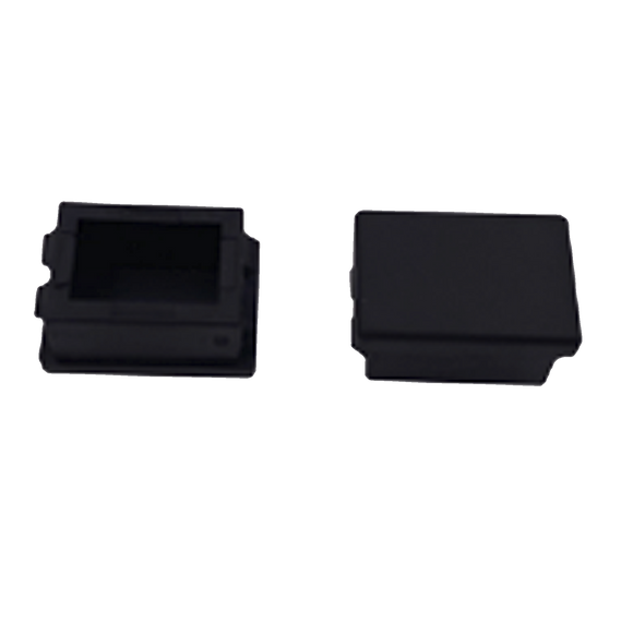 Inserto ciego para placas acopladoras LP-FO-D06 y LP-FO-D12, color negro